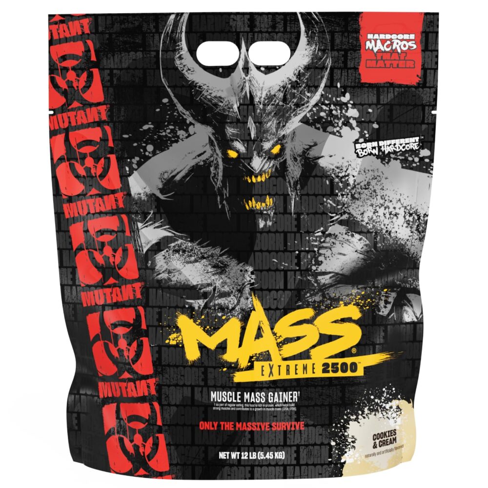 Mutant Mass Extreme 2500 Muscle Mass Gainer 12 LBS