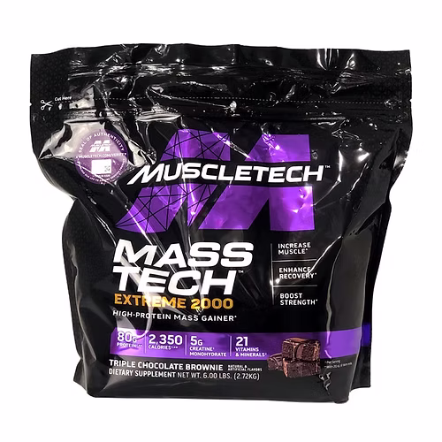 Muscletech Mass Tech Xtreme 2000 Mass Gainer 6 LB Bag