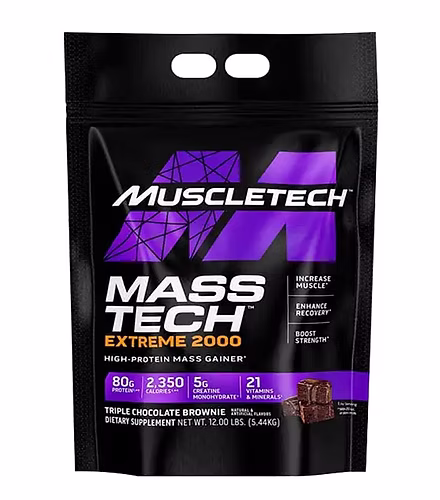 Muscletech Mass Tech Xtreme 2000 Mass Gainer 12 lbs