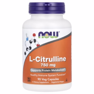 NOW Foods, L-Citrulline, 750 mg, 90 Veg Capsules